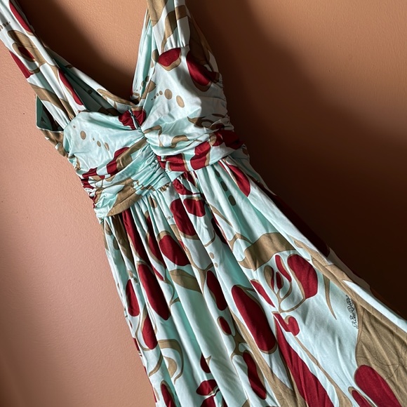 MARA HOFFMAN 100% silk jersey vacay dress SzM or coverup - Picture 2 of 7